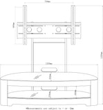 Florence Cantilever TV Stand