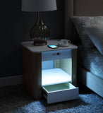 San Francisco Smart Lamp/ Bedside Table  (WC/Speakers/Light)