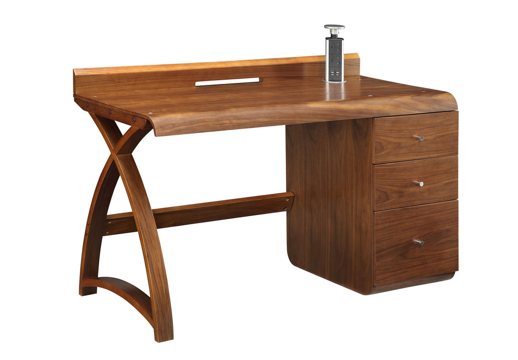 Santiago Three Drawer Pedestal Desk