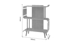Vienna Short Bookcase
