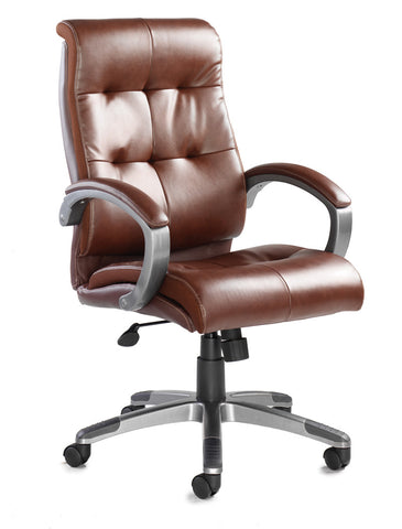 Catania Leather Faced Managers Chair