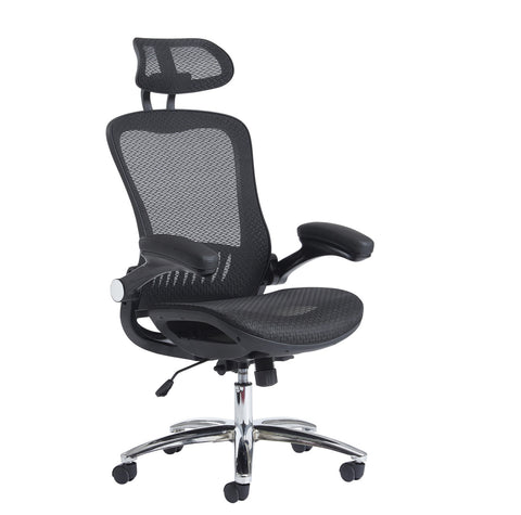 Curva High Back Mesh Chair.