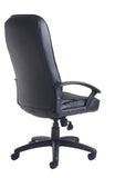 King Leather Faced Manager Chair