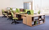 Primary Storage - Deluxe Desk High Bookcase