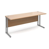 Maestro 25 Straight Desk - 600mm Deep