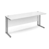 Maestro 25 Straight Desk - 600mm Deep