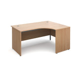 Maestro 25 Ergonomic Desk with Panel End