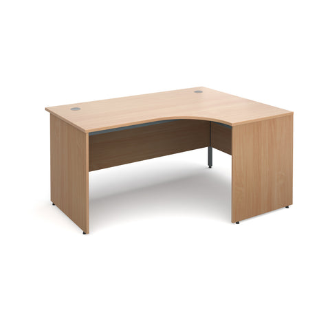 Maestro 25 Ergonomic Desk with Panel End