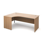 Maestro 25 Ergonomic Desk with Panel End