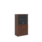 Secondary Storage - Universal Combination Units + Wood + Glass Doors