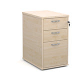 3 Drawer Desk High Pedestal
