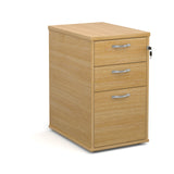 3 Drawer Desk High Pedestal