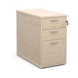 3 Drawer Desk High Pedestal