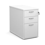 3 Drawer Desk High Pedestal