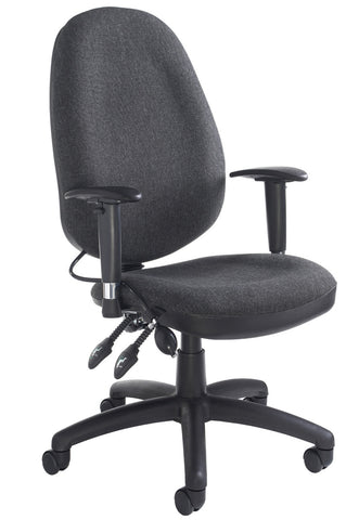 Sofia Adjustable lumbar operator chair