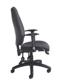 Sofia Adjustable lumbar operator chair