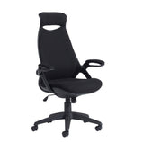 Tuscan Fabric High Back Managers Chair with Head Support.