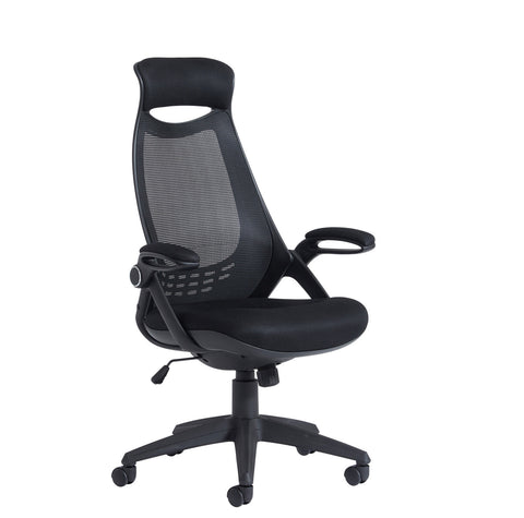 Tuscan High Back Mesh Chair with Head Support.